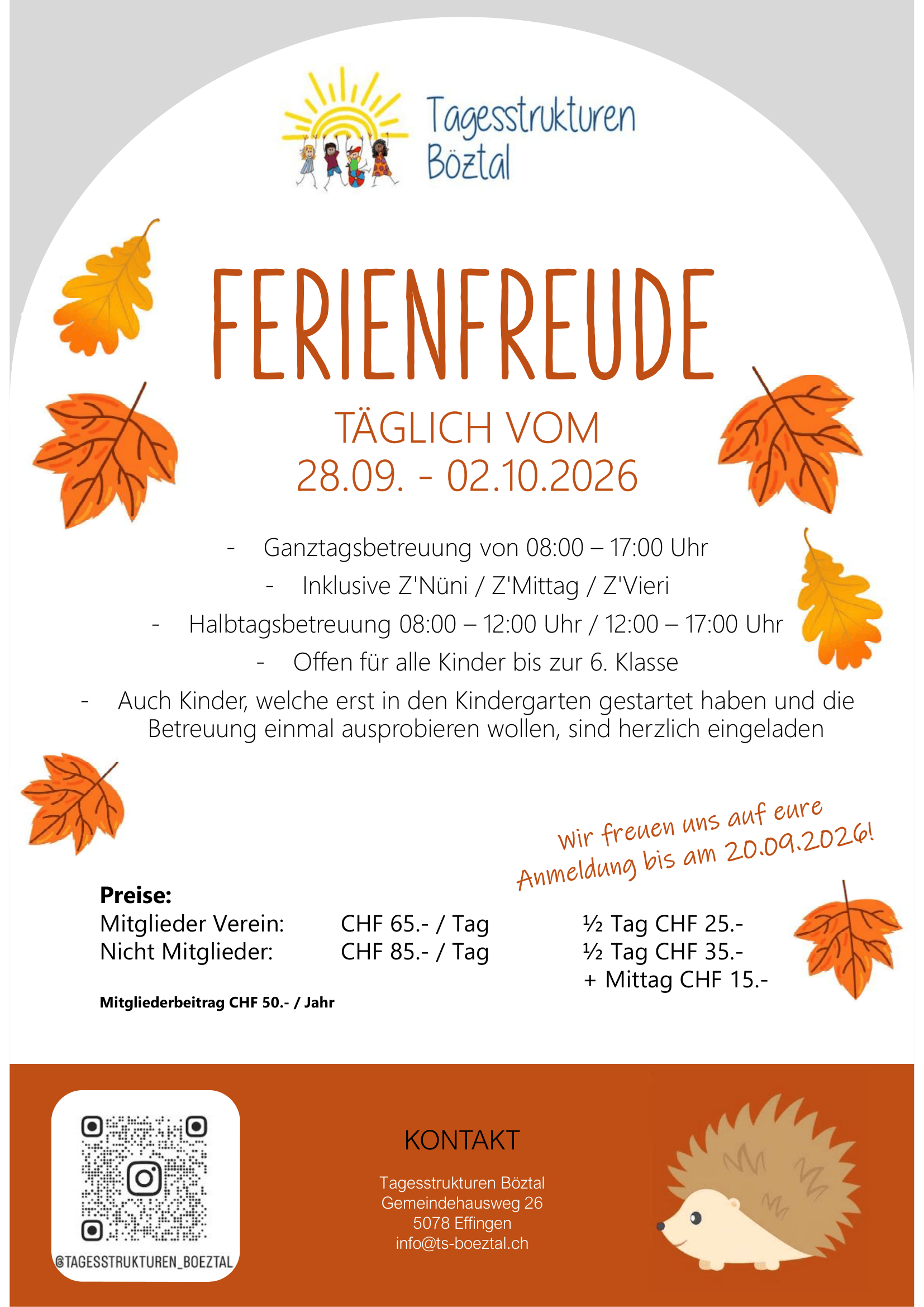 Ferienfreude Herbstferien 2026 1